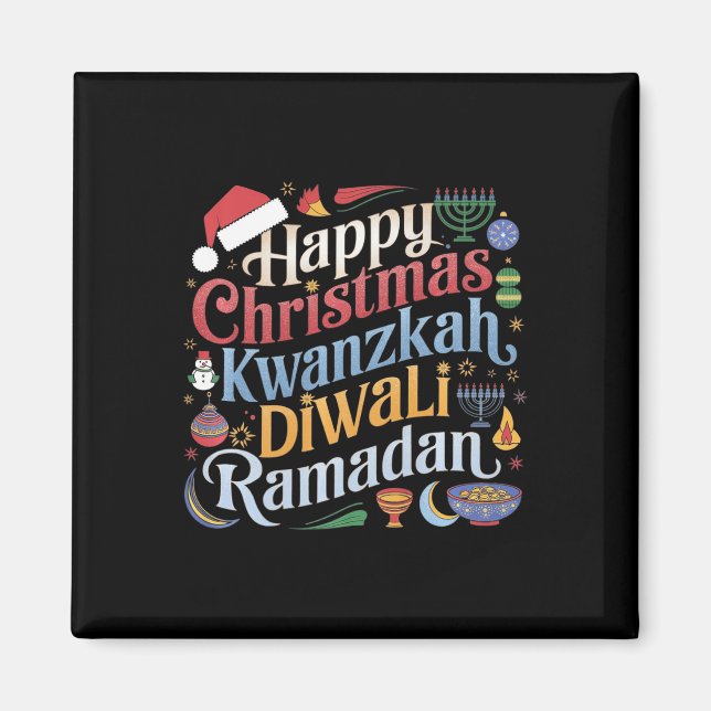 Imã Natal Hanukkah Kwanzaa Diwali Ramadan (Frente)