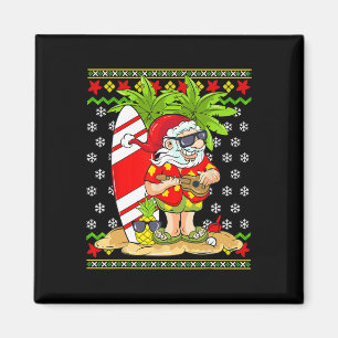 Imã Natal havaiano em julho Mele Kalikimaka Papai Noel