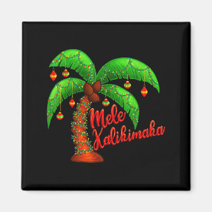 Imã Natal havaiano Mele Kalikimaka Coqueiro
