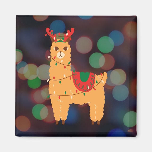 Imã Natal Llama (Frente)