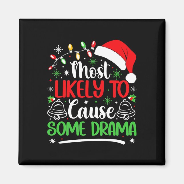 Imã Natal Mais Propenso a Causar Algum Drama Divertido (Frente)