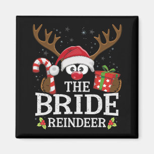 Imã Natal Matando A Família Bride Reindeer