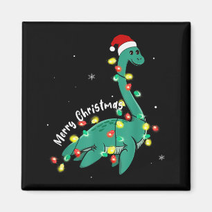 Imã Natal Monstro do Lago Ness Natal Nessie Meninas Me