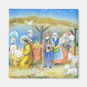 Imã Natal, natividade, cenas do comedoiro