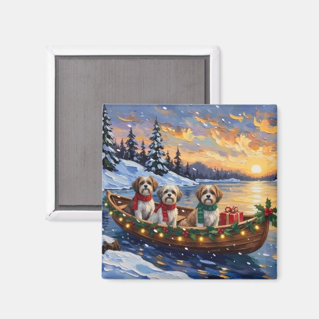 Imã Natal no Barco Malti Tzu (Front/Back)