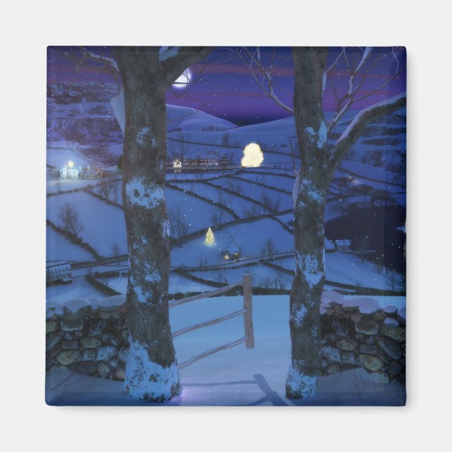 Imã Natal no Glen Magnet (Frente)