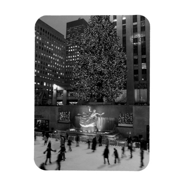 Ímã Natal no Rockefeller Center - NYC (Vertical)