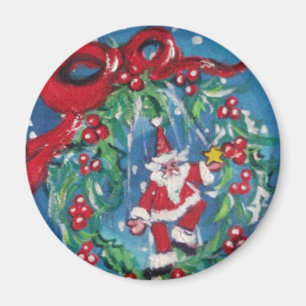 IMÃ NATAL NOITE, CRUZADO COM FRIO VERMELHO