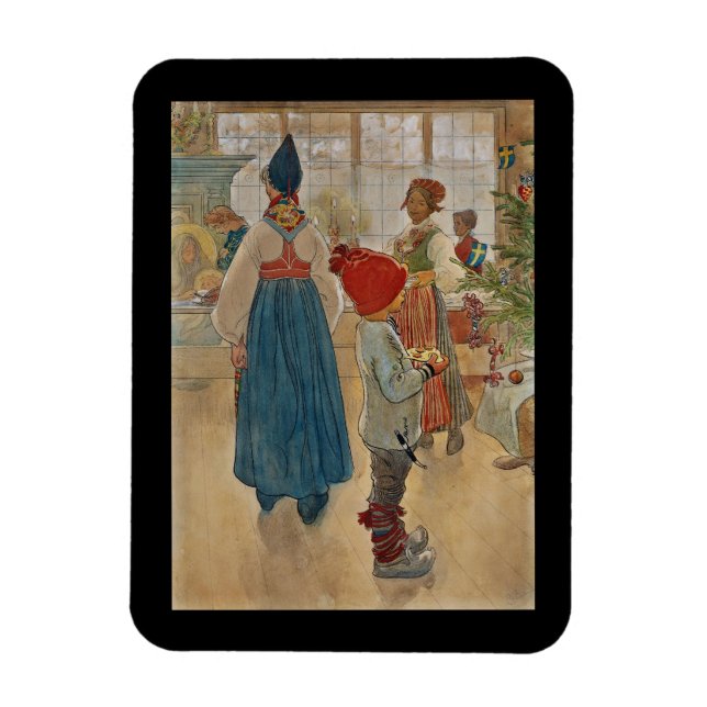 Ímã Natal novamente Julaftonen (Vertical)