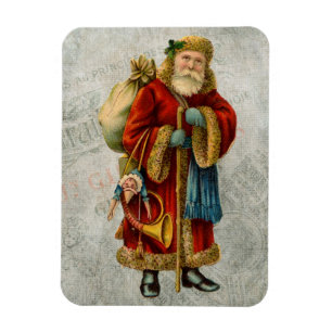 Ímã Natal Papai Noel do pai do estilo do vintage