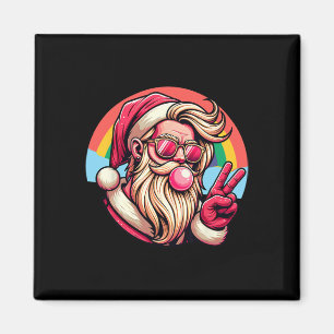 Imã Natal Papai Noel Paz Rosa Natal Chiclete Gay Rai