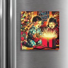 Imã Natal para as crianças asiáticas de 2010