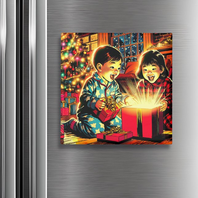 Imã Natal para as crianças asiáticas de 2010 (Criador carregado)