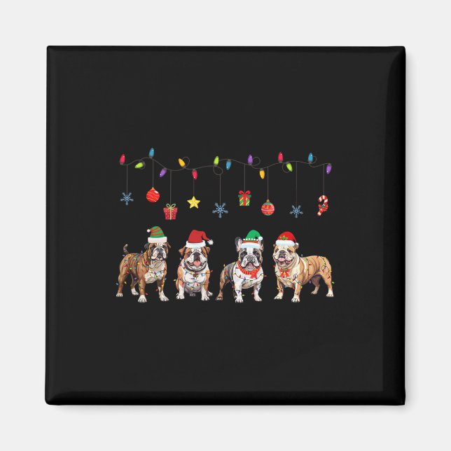 Imã Natal para Buldogue6 (Frente)