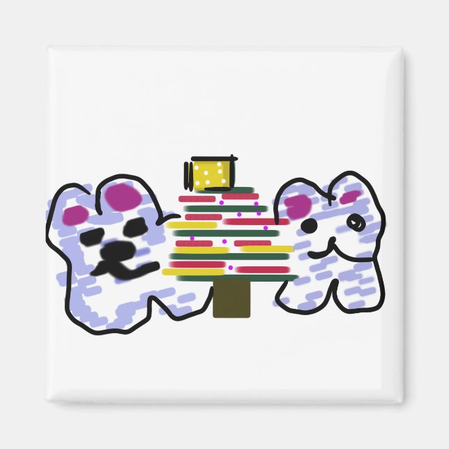 Imã Natal para os ursos polares (Frente)