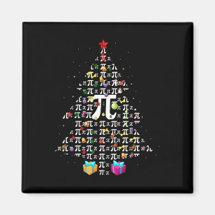 Imã Natal Pi Engraçado Matemática Pi Dia Natal Tr