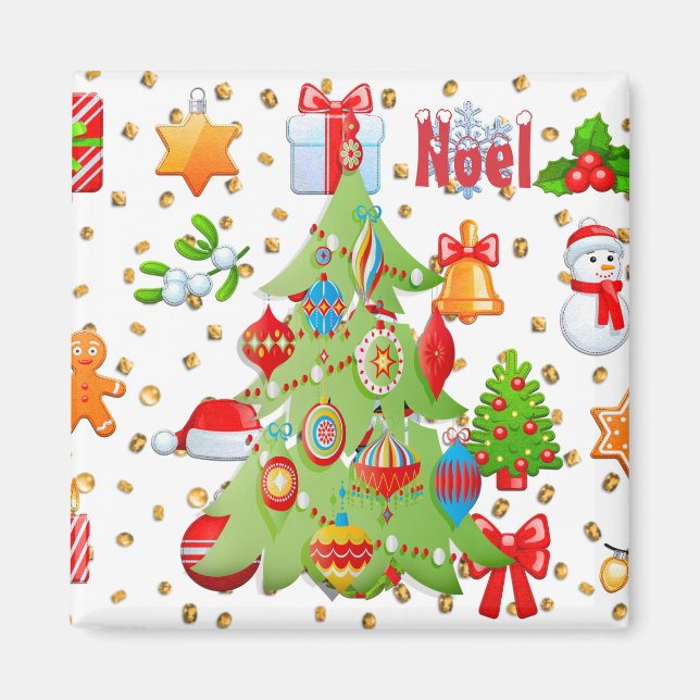 Imã Natal Potpourri (Frente)