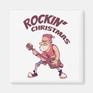 Imã Natal Rockeando, Papai Noel rockeando com Guitarra