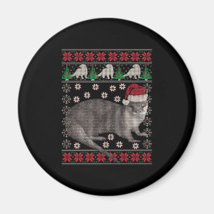 Imã Natal Sujo Feriado Férias Animais Natal Mais Feio