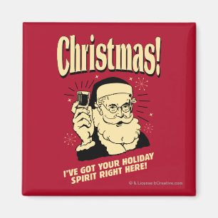 Imã Natal: Tenho seu espírito de Natal bem aqui