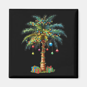 Imã Natal Tropical Havaiano Papai Noel Luzes de Natal