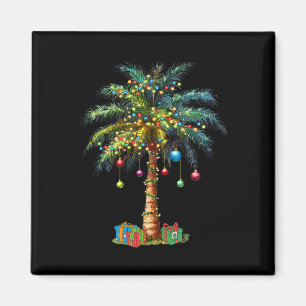 Imã Natal Tropical Havaiano Papai Noel Luzes de Natal