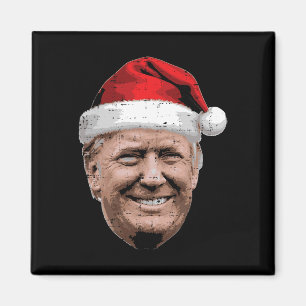 Imã Natal Trump Rosto Papai Noel Engraçado Xmas Meme H