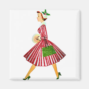 Imã natal vintage