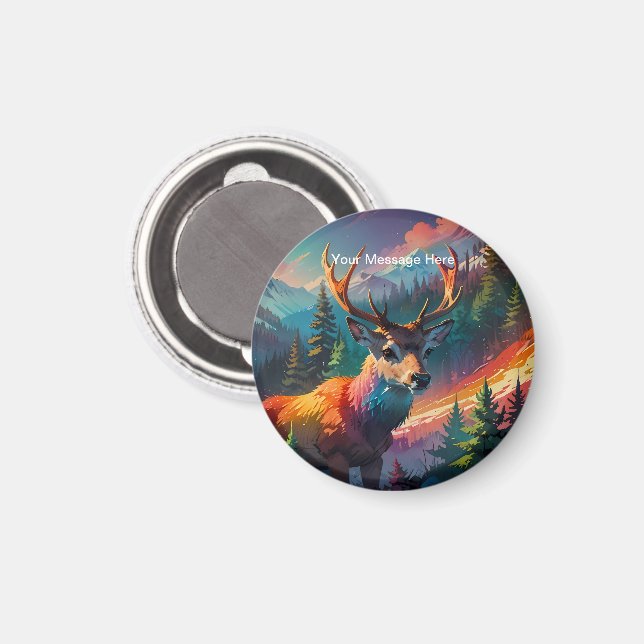 Imã Natal Winter Wonderland Holiday Season (Front/Back)