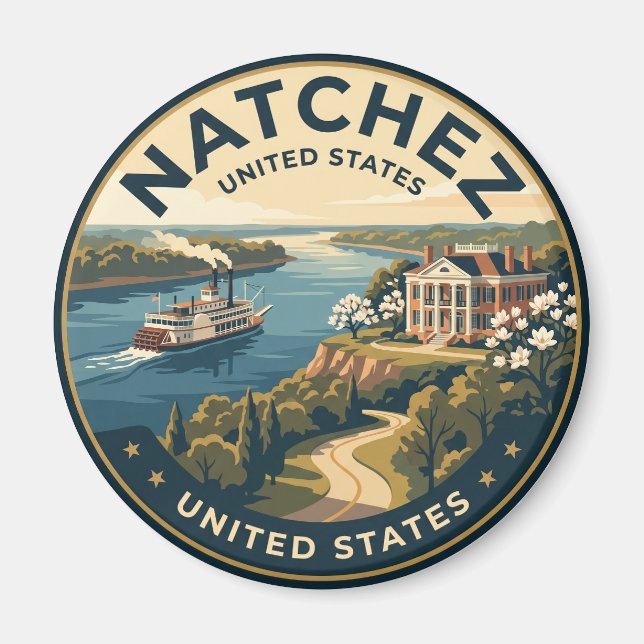 Imã Natchez Mississippi (Frente)