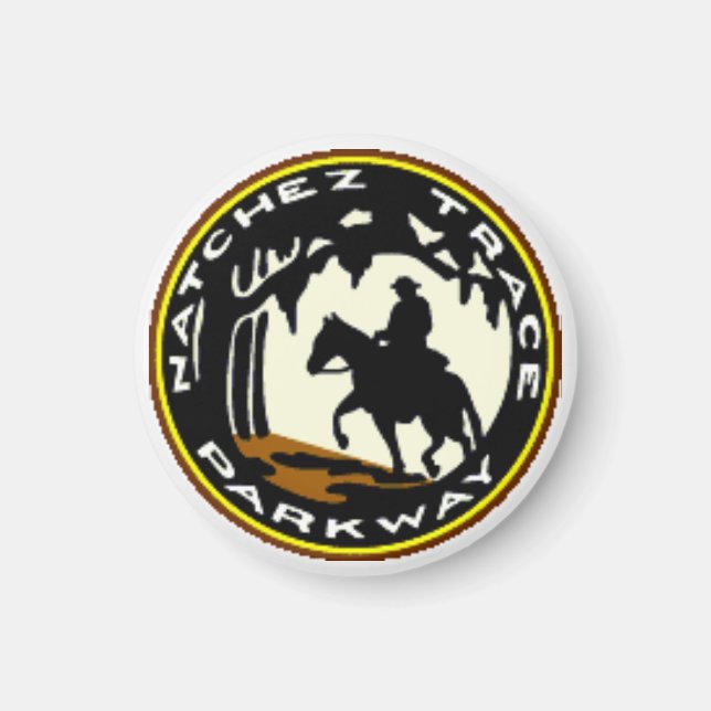 Imã Natchez Trace Parkway (Frente)