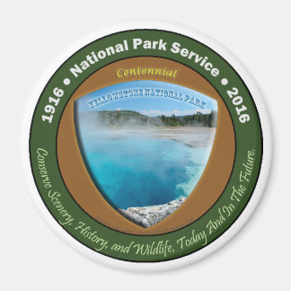 Imã National Park Centennial Magnet Yellowstone 3 In