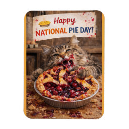 Ímã National Pie Day Card, Photo Magnet