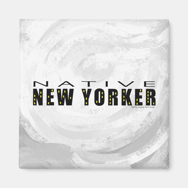 Imã Native New Yorker black (Frente)