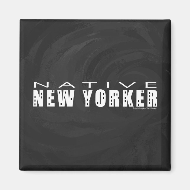 Imã Native New Yorker black (Frente)