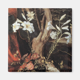 IMÃ NATIVIDADE COM LILLES BRANCO - MÁGICA DO NATAL