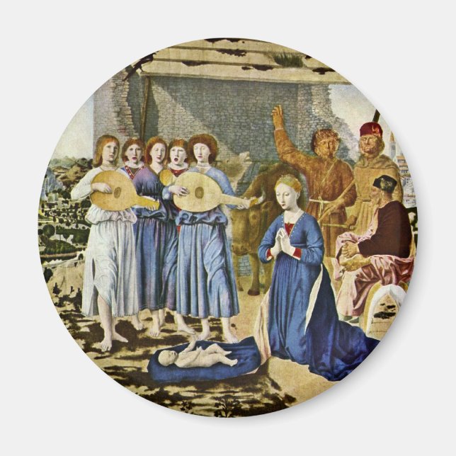 Imã Natividade De Piero Della Francesca (Melhor Qualid (Frente)