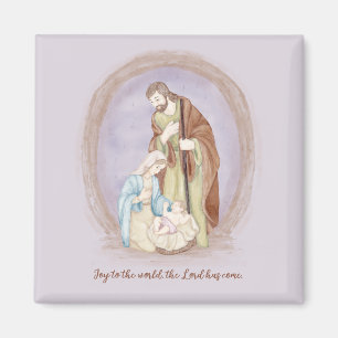 Imã Natividade em aquarela personalizada para o feriad