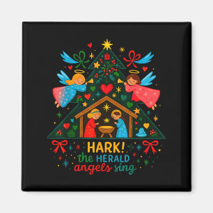 Imã Natividade Hark Os Anjos Mensageiros Cantam Cute N