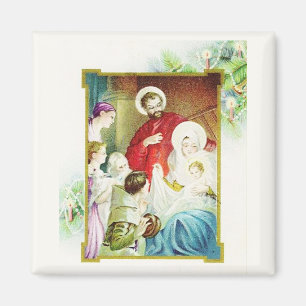 Imã Natividade Vintage Magnet