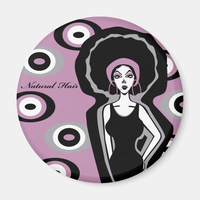 Imã Natura Hair (Frente)