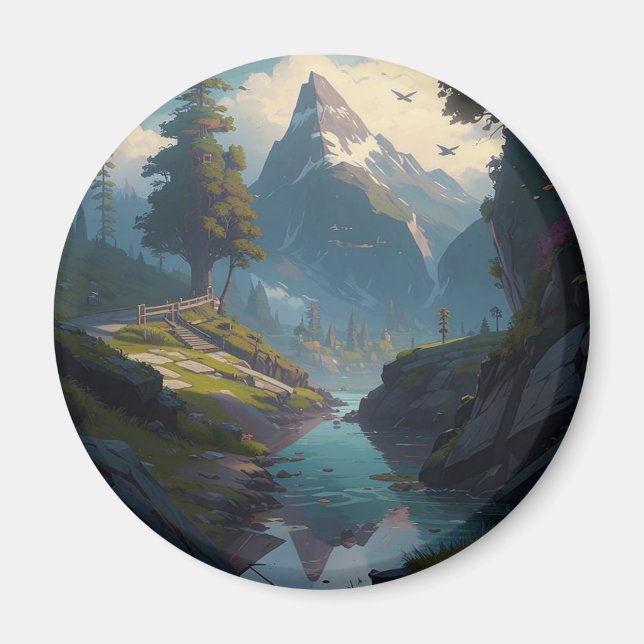 Imã Natureza 20. (Frente)