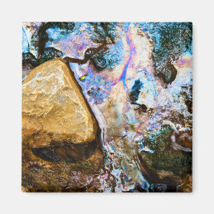 Imã natureza abstrata água parada ímã