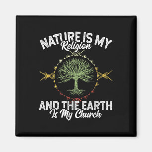 Imã Natureza É Minha Religião Terra É Minha Igreja Nat