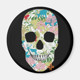 Imã Natureza HANDSKULL Och    ímã redondo KulturB2