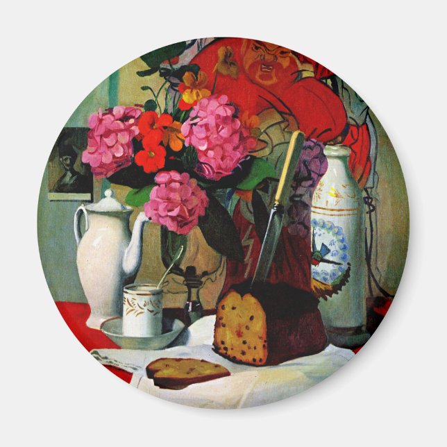 Imã Natureza Morta na Pintura Chinesa, (Frente)