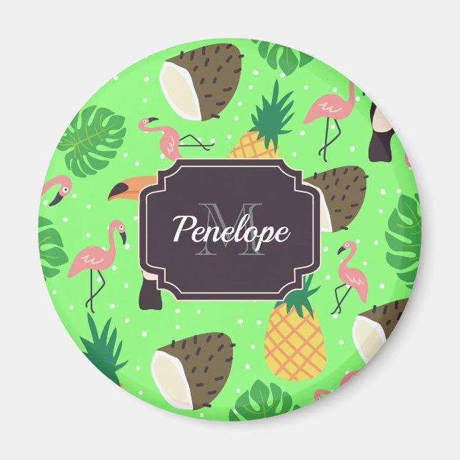 Imã Natureza tropical (Frente)