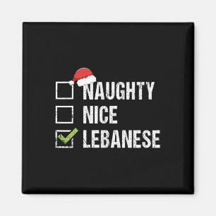 Imã Naught Nice Libanês Papai noel presente de Natal