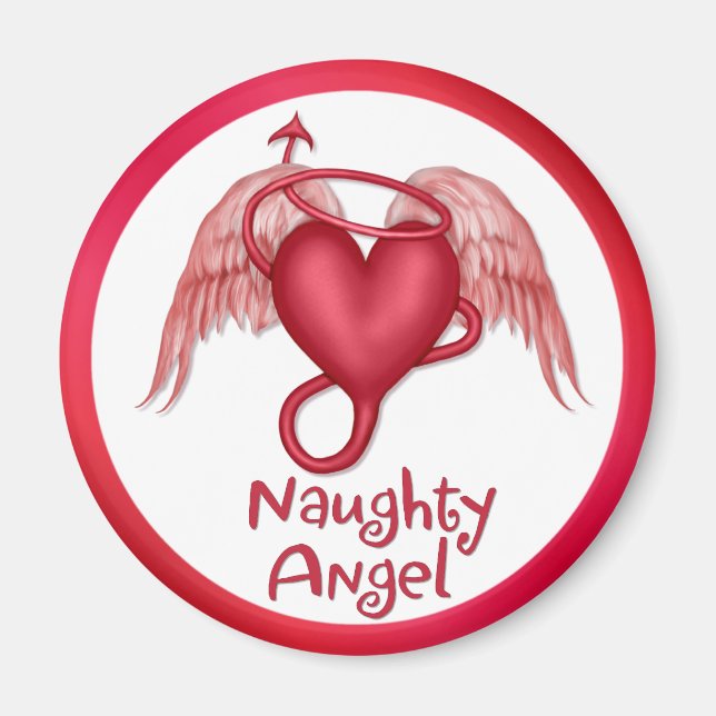 Imã Naughty Angel (Frente)