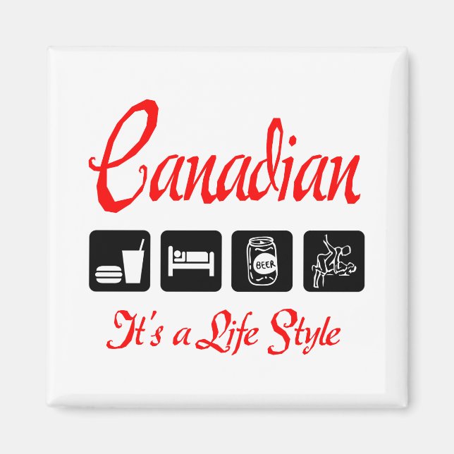 Imã Naughty Canadense (Frente)